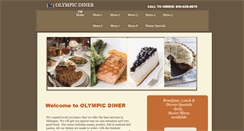 Desktop Screenshot of olympic-diner.com